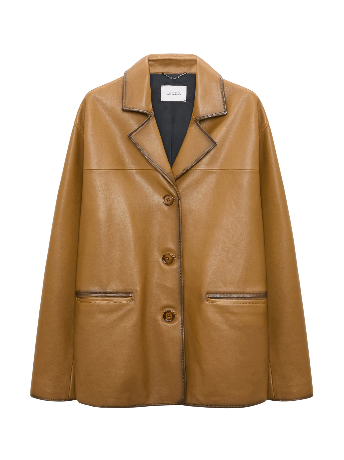 Dorothee Schumacher Sleek Statement Jacket in Saffron