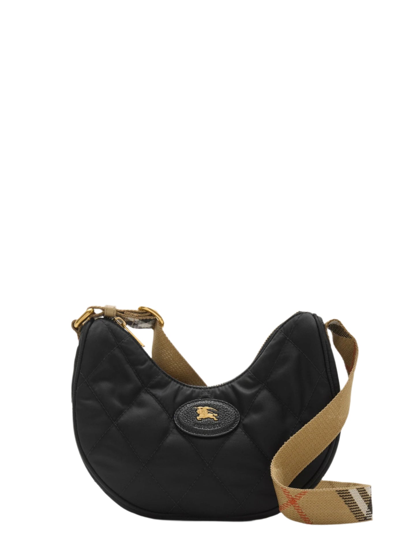 Burberry Horseshoe Crossbody Bag in Black