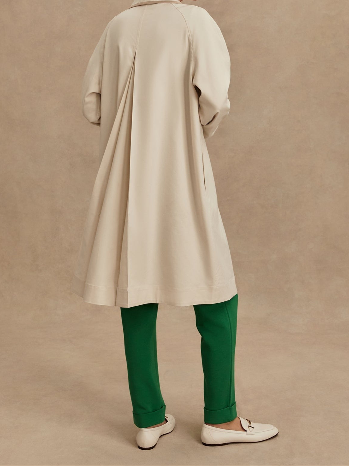 Varley Stamford Car Coat in Birch