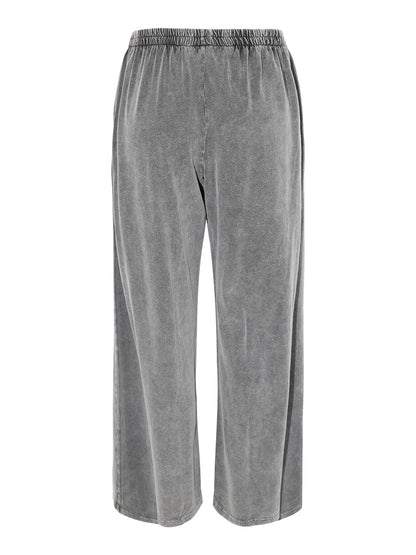 The Upside Soho Tokio Wide Leg Pant in Washed Black