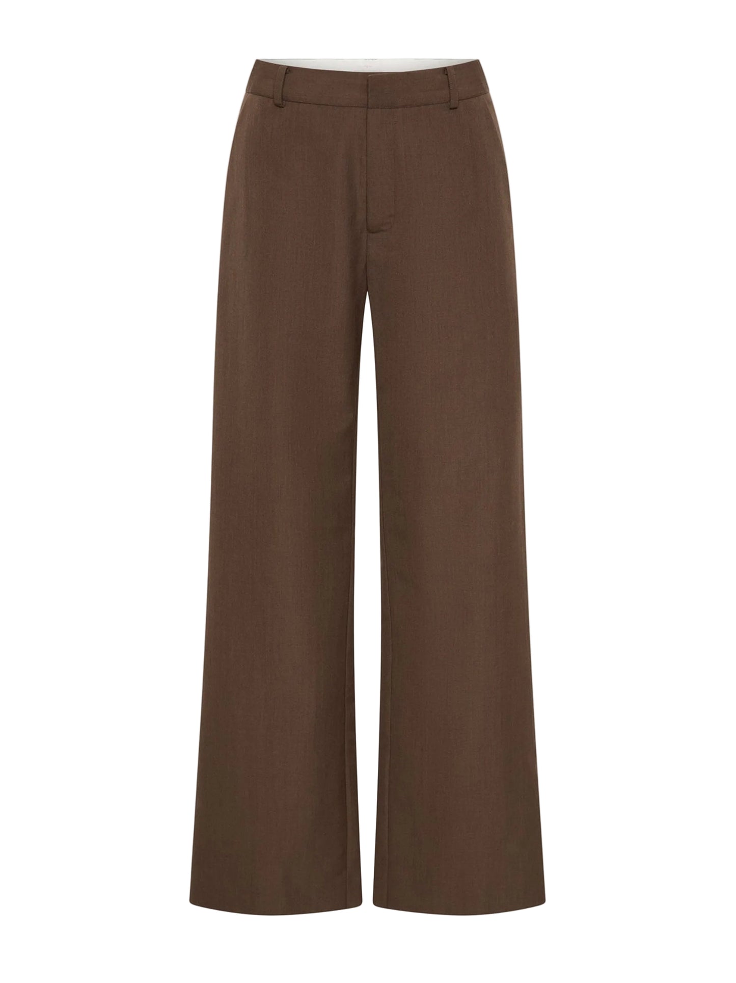 St. Agni Silk Canvas Carter Trousers in Mud