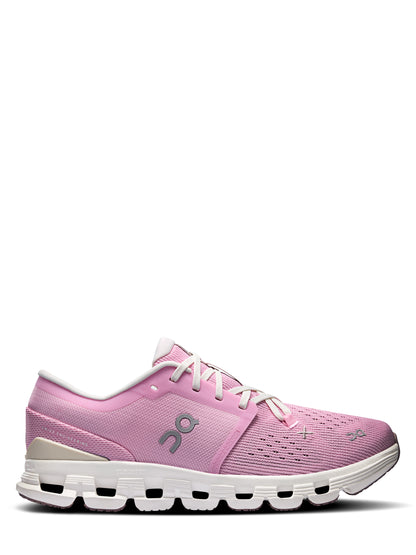 On Running Women's Cloud X4 Sneaker in Petal/Sand