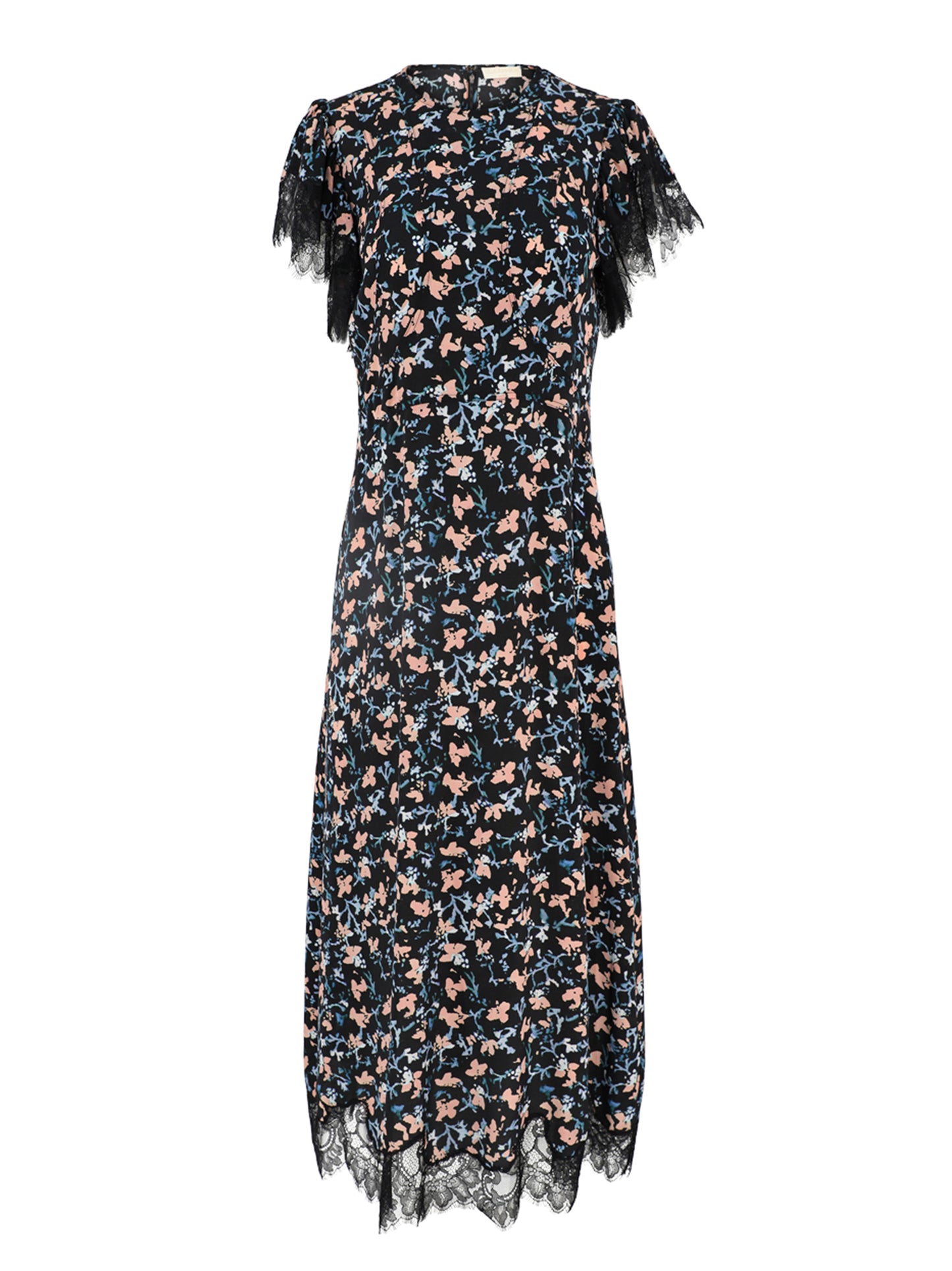 white christmas dresses Velvet Floral Burnout Bustier Midi Dress