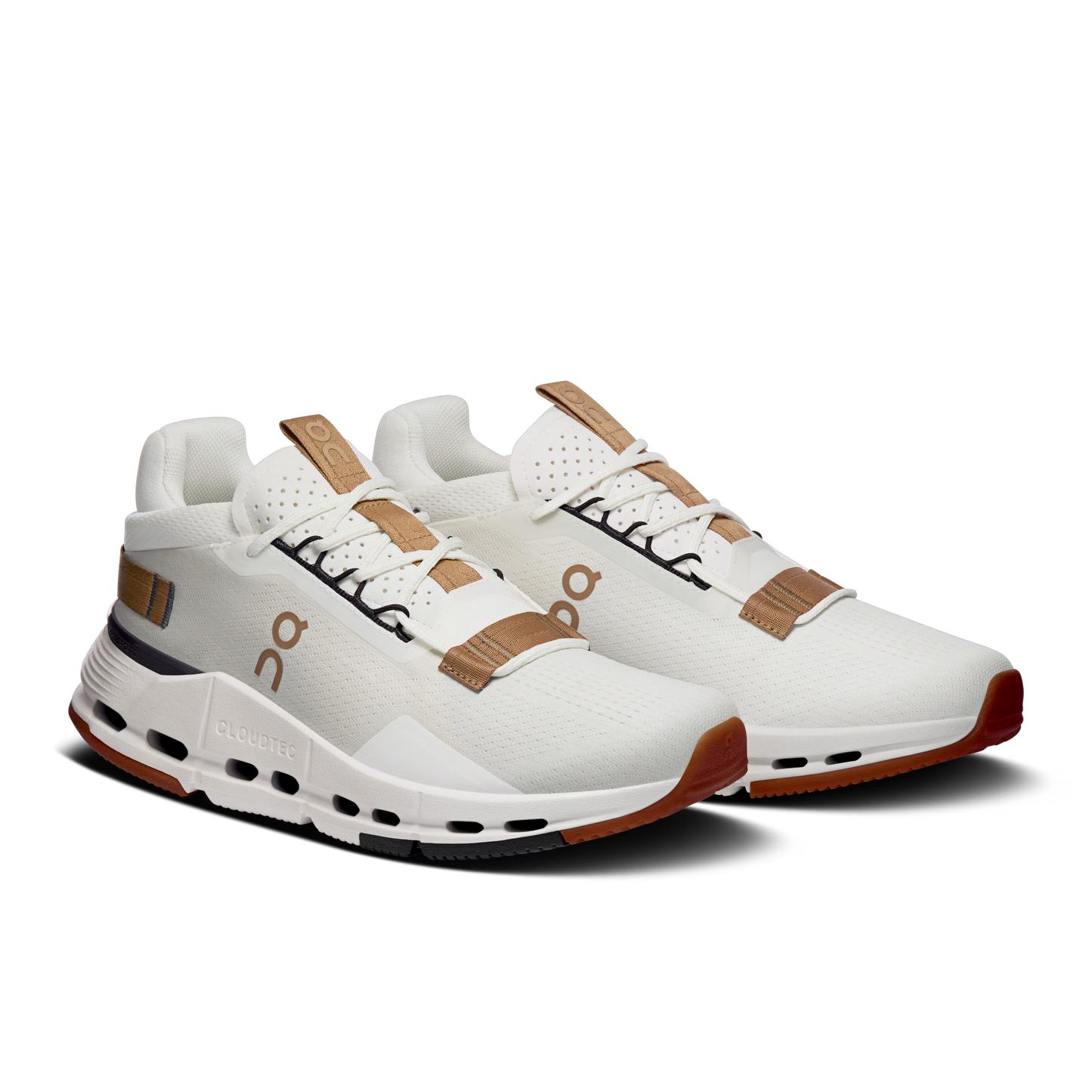 On Running Women's Cloudnova 2 in Ivory/Sphinx