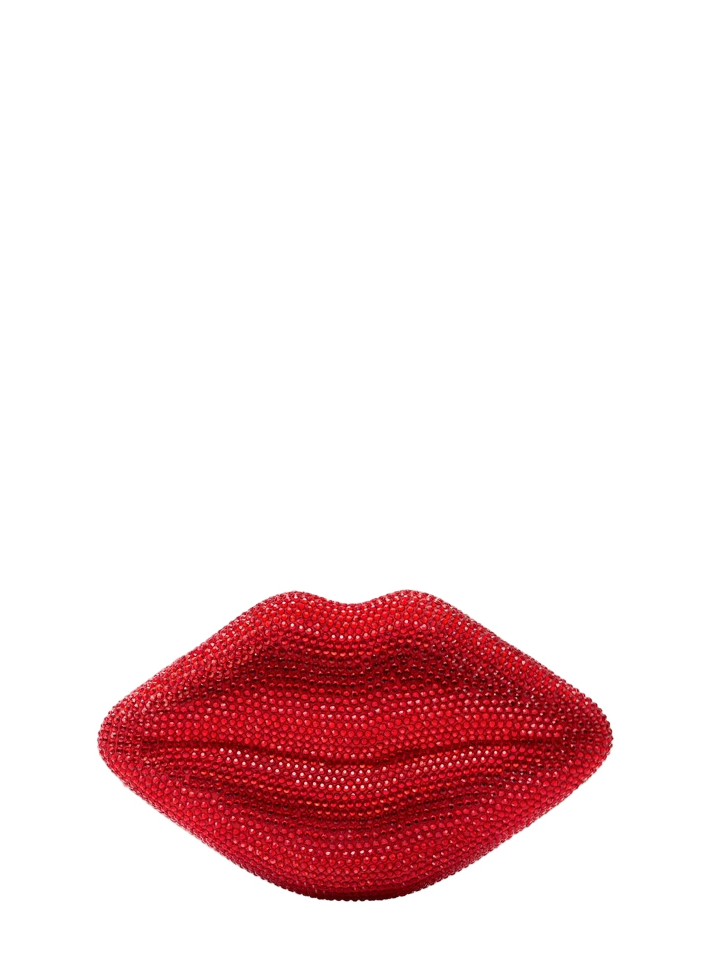 Simon Miller Crystal Lip Clutch in Lucky Red