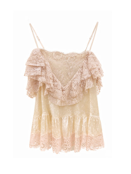 Sea Ethel Solid Camisole Top in Butter