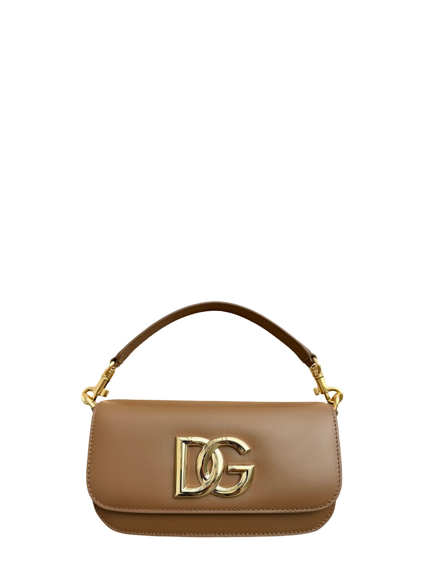 Dolce & Gabbana 3.5 Crossbody Bag in Caramello