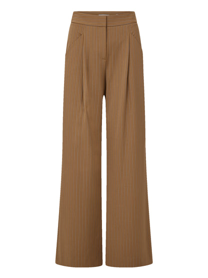 Veronica Beard Rimini Wide-Leg Pant in Malt Multi