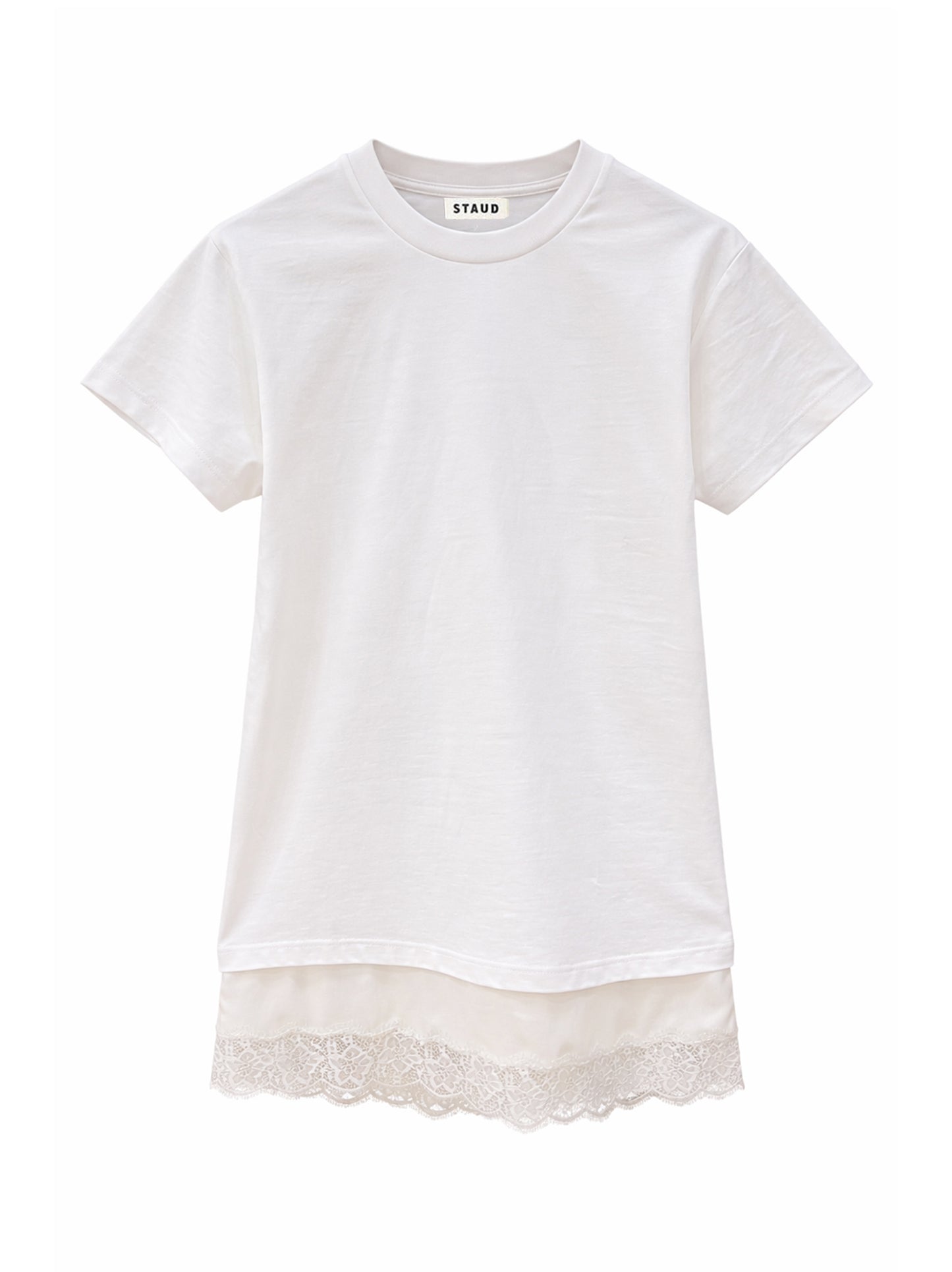 Staud Grier Dress in Ivory