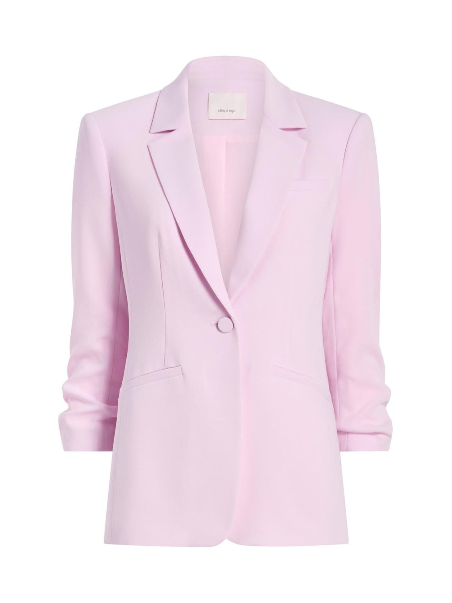 Cinq à Sept Crepe Khloe Blazer in Peony