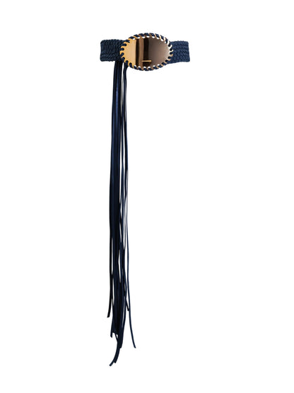 Silvia Tcherassi Kai Belt in Navy
