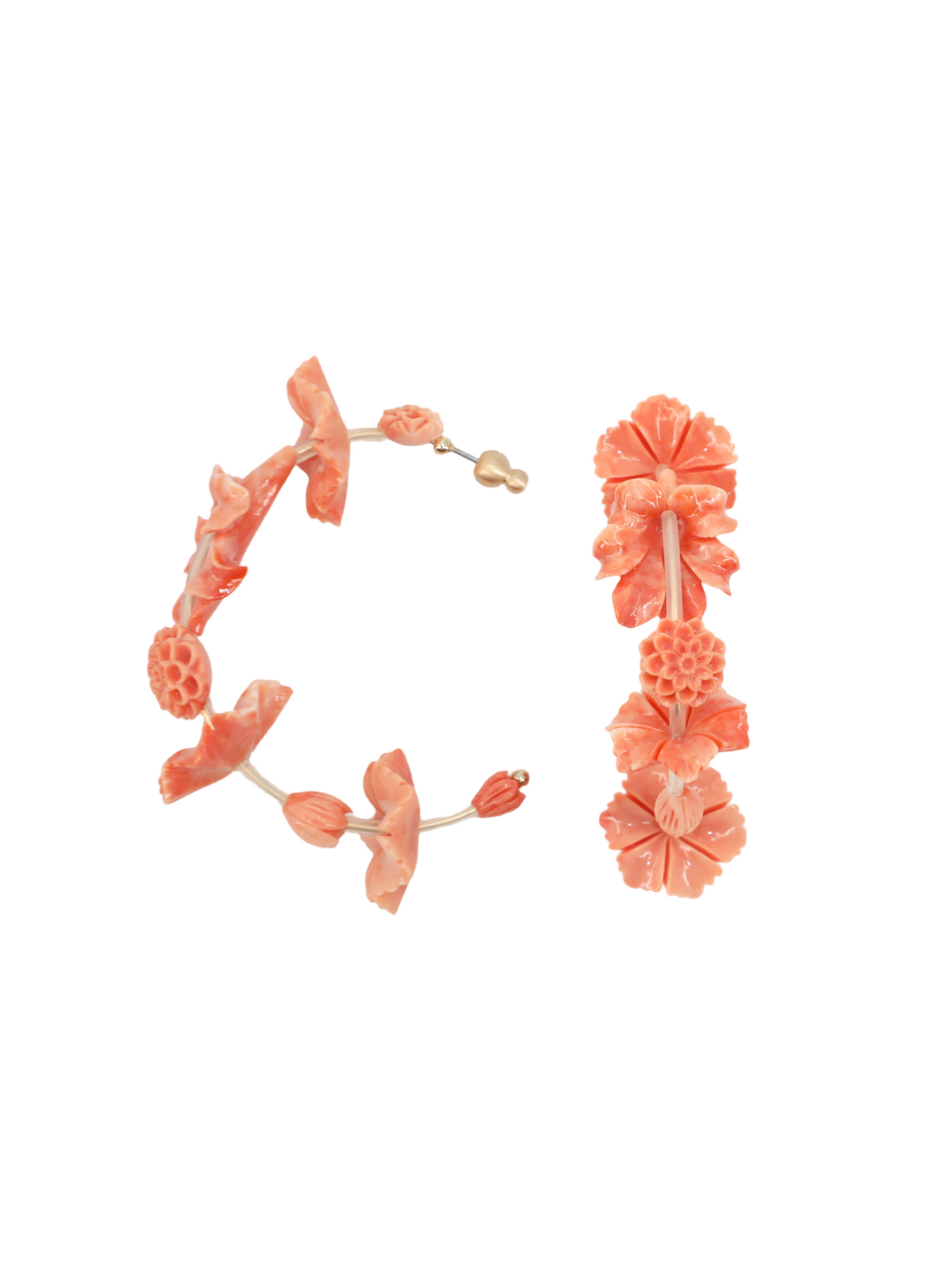 Cult Gaia Kelli Earring in Rose Water