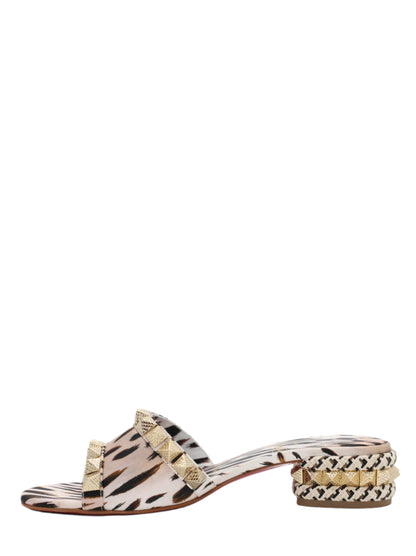 Christian Louboutin Pyramule 30 Crepe Satin Mule | In-Store Only