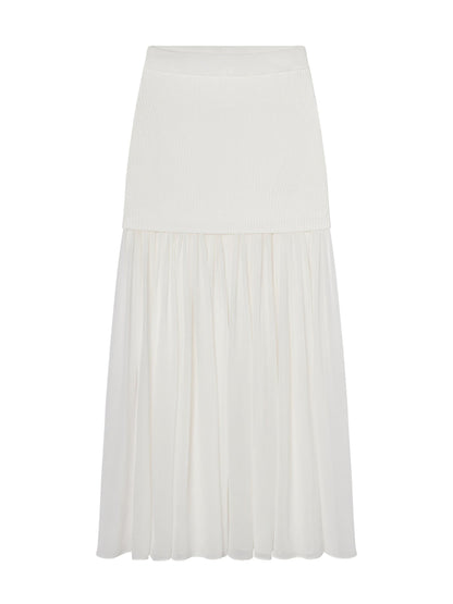 A.L.C. Hayden Skirt in Pearl
