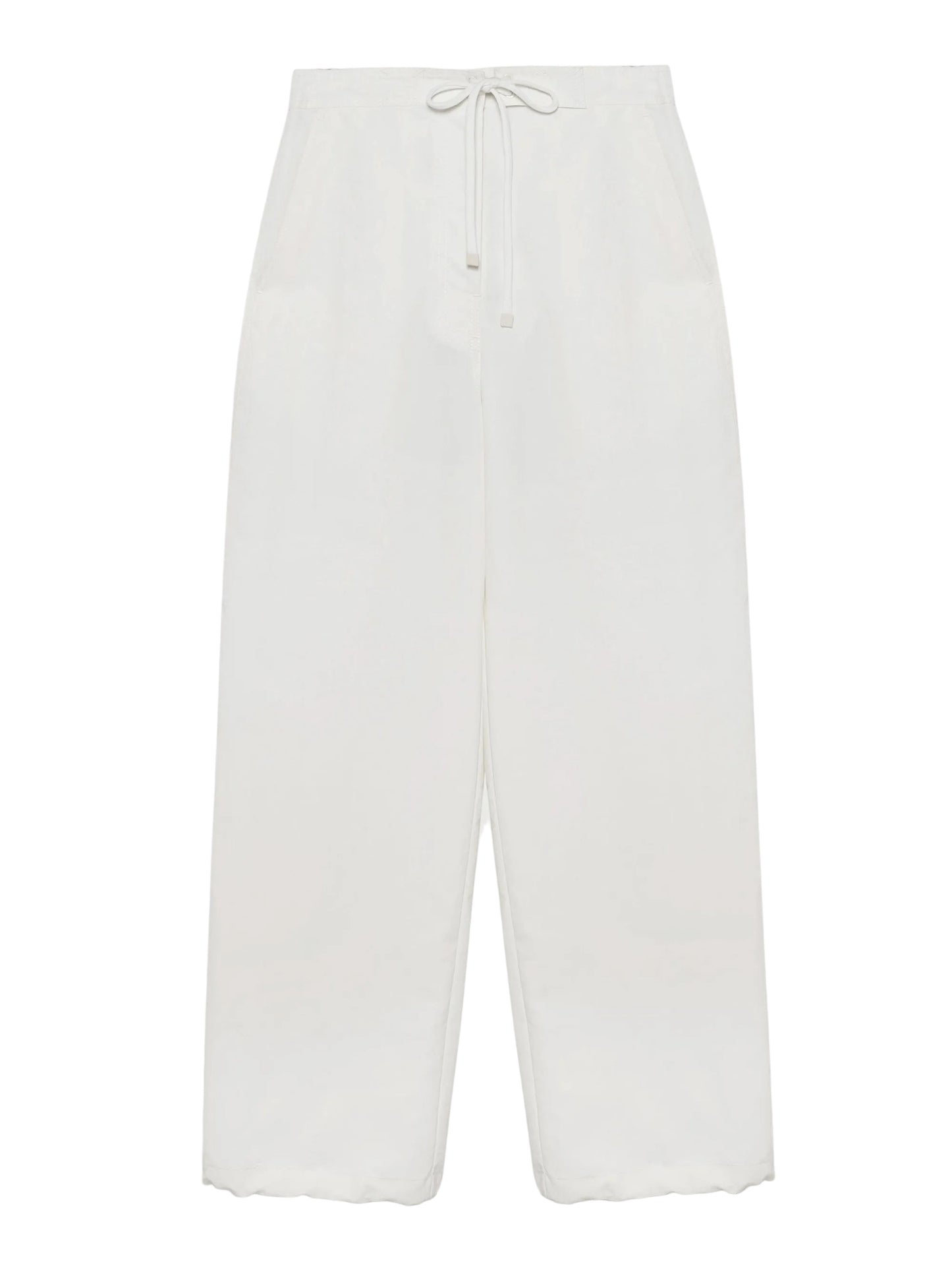 Simkhai Lennox Cotton Straight Leg Pant in Buttercream