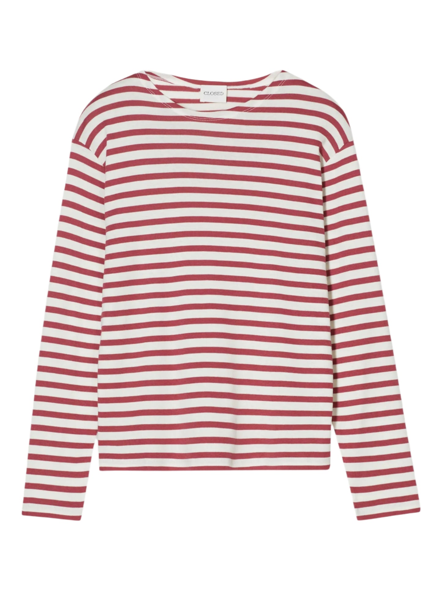 CLOSED Basic Long Sleeve in Cherry Red