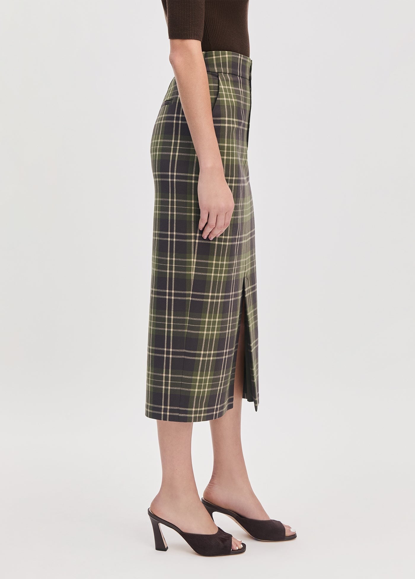 Favorite Daughter Meyer Skirt in Countryside Plaid