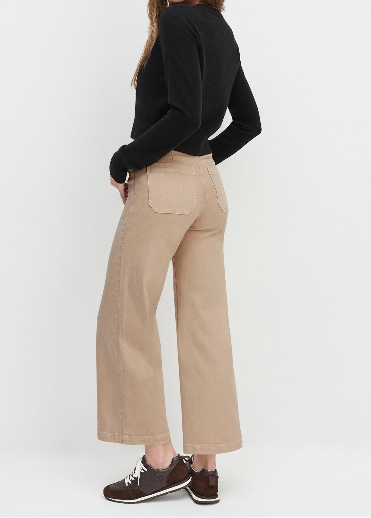 Favorite Daughter Cropped Rebecca Cardigan in Black