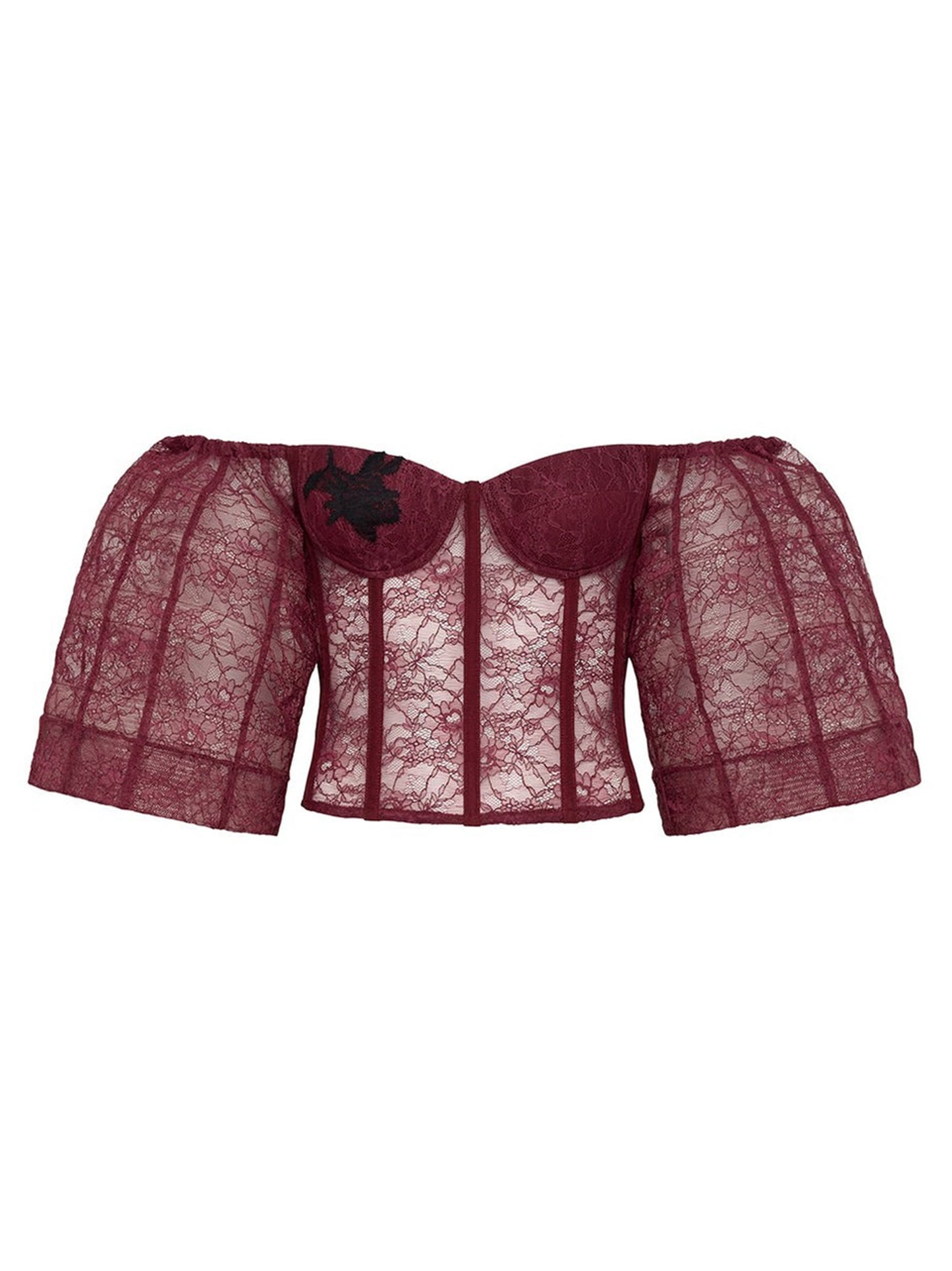Hellessy Morrison Bustier in Bordeaux