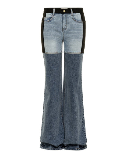 Hellessy Cal Jeans in Combo Wash/Black