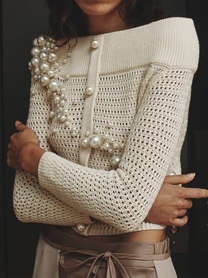 Hellessy Nami Knit in Ecru