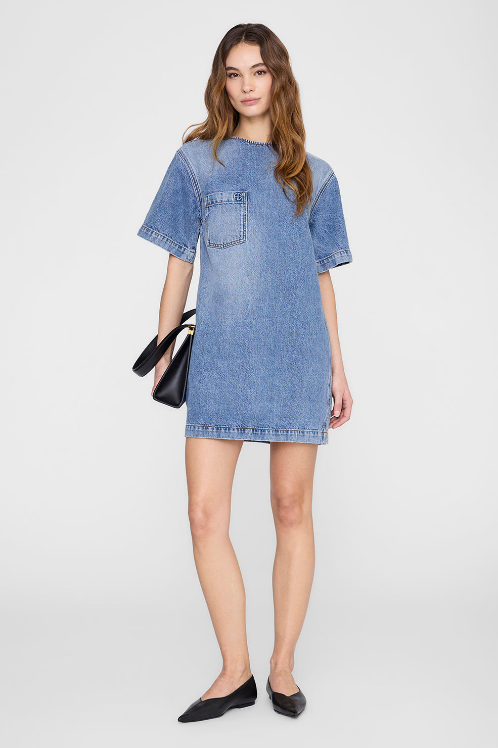 Anine Bing Tulah Dress in Tidal Blue