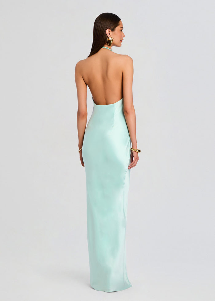 Retrofête Anat Dress in Eucalyptus