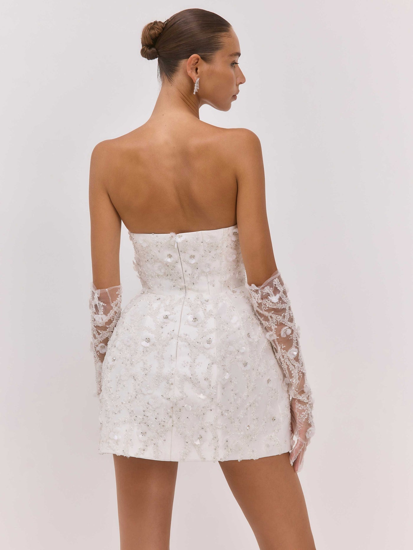 Galia Lahav Artemis Dress in White Almond Blossom