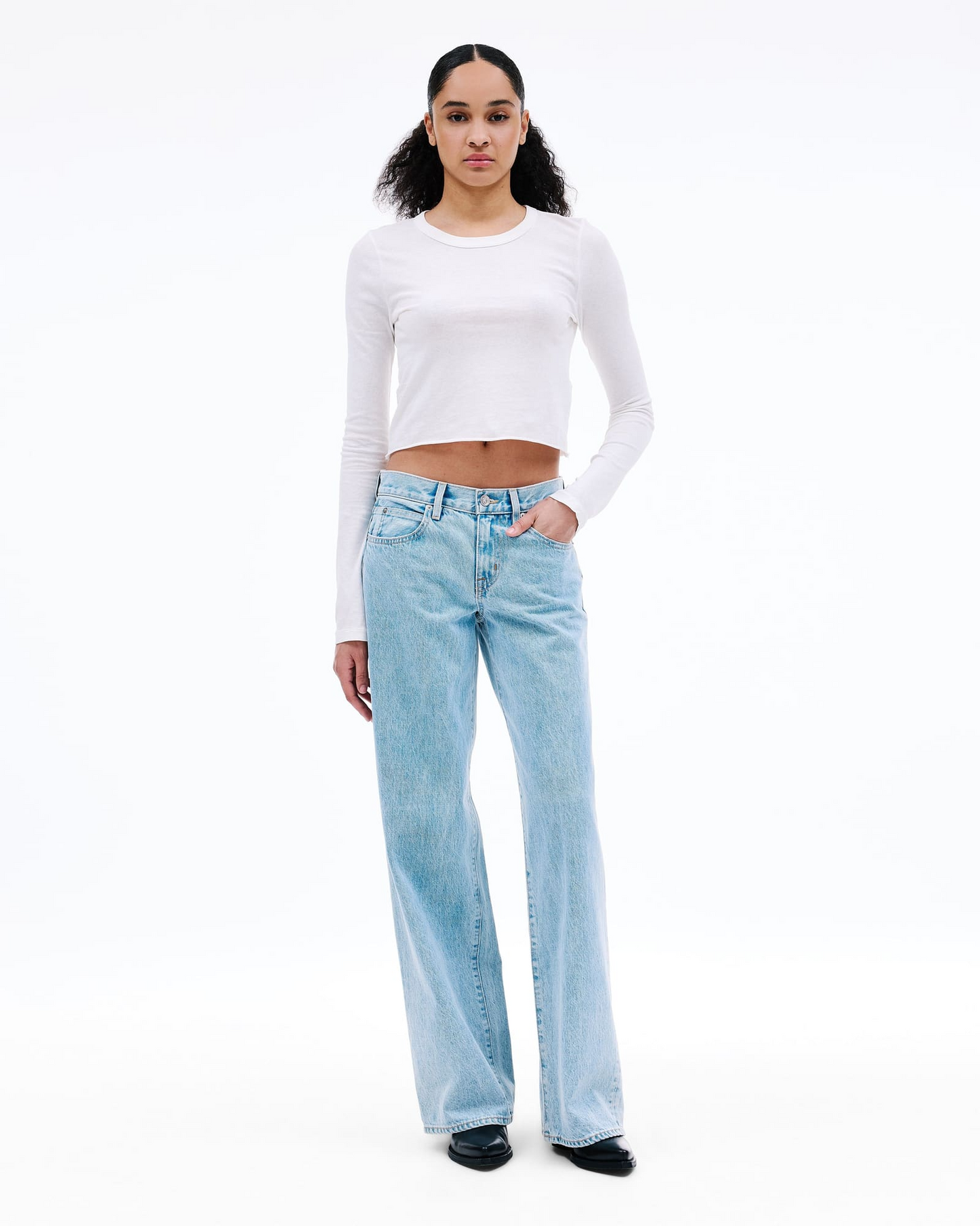 SLVRLAKE Mica Jeans in Clear Skies