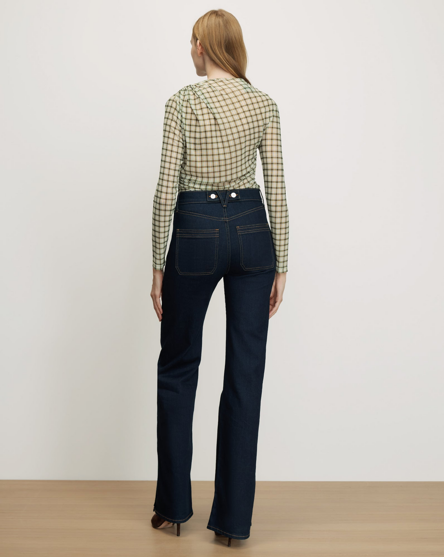 Veronica Beard Nuvina Top in Loden Multi