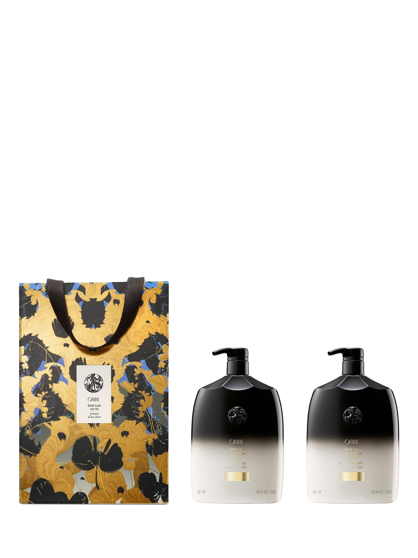 Oribe Holiday '25 Gold Liter Set