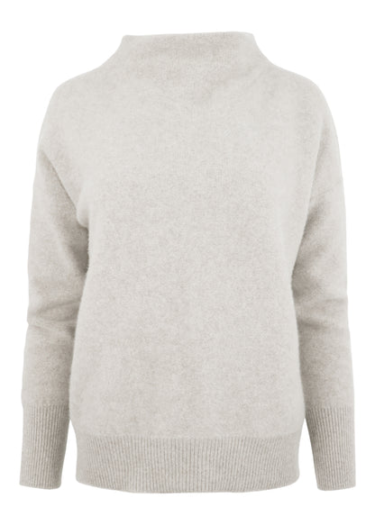 Vince Plush Cashmere Funnel-Neck Sweater (More Colors)