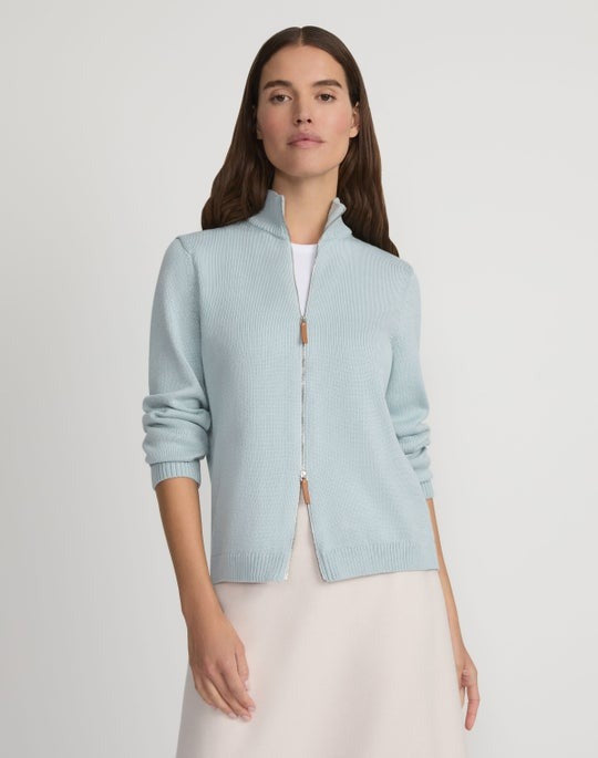 Lafayette 148 Fitted Bomber in Venetian Sky