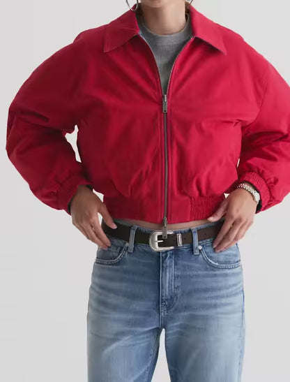 AG Janice Bomber Reversible Jacket in Jazz Club