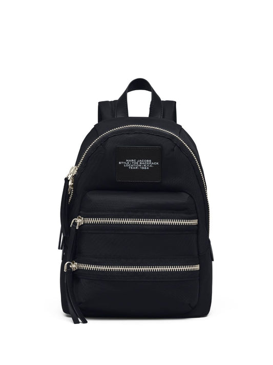 Marc Jacobs The Biker Nylon Medium Black Backpack