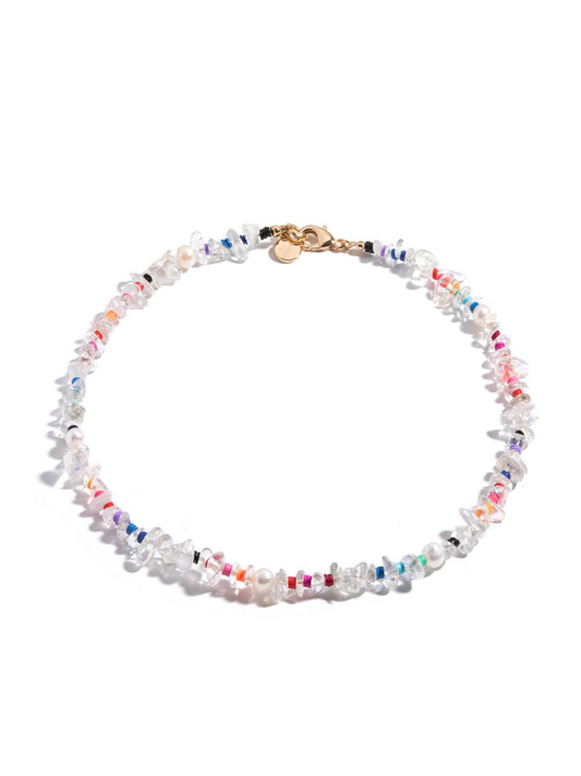 Elsie Frieda Rock Candy Necklace in Throwing Shade