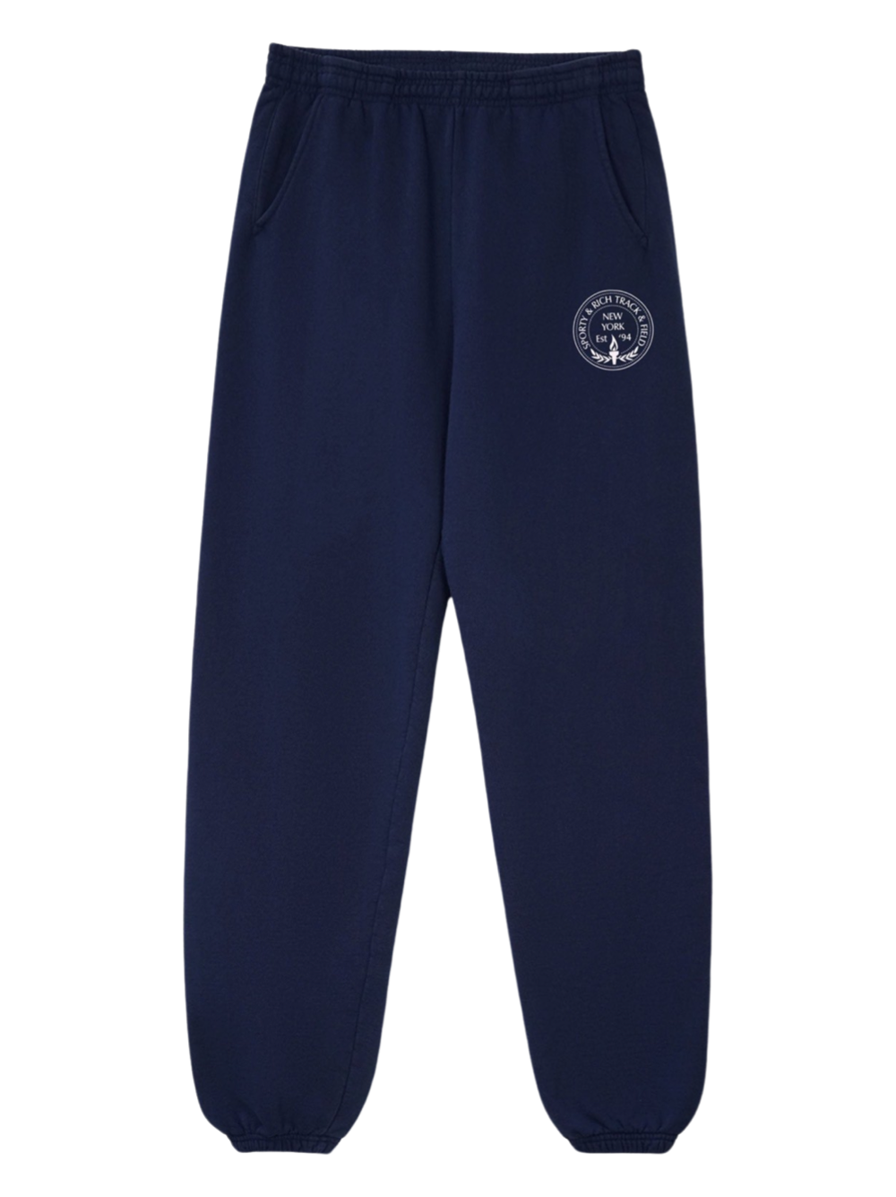 Sporty & Rich Central Park Sweatpants in Navy