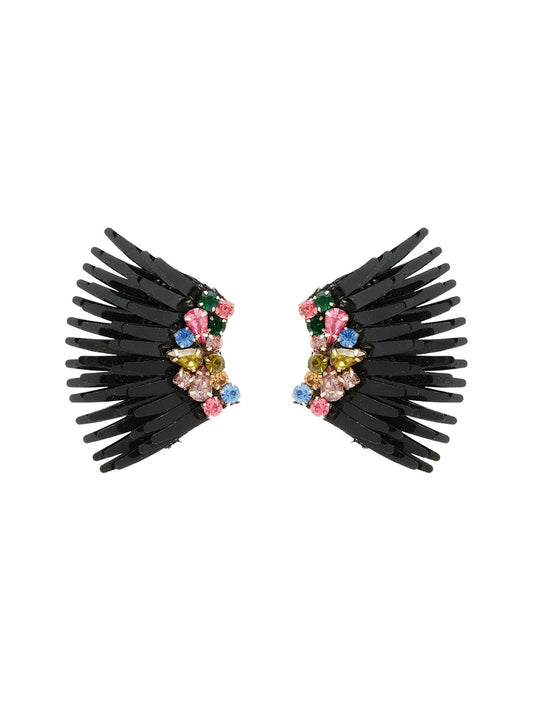 Mignonne Gavigan Mega Mini Madeline Earrings in Black Multi
