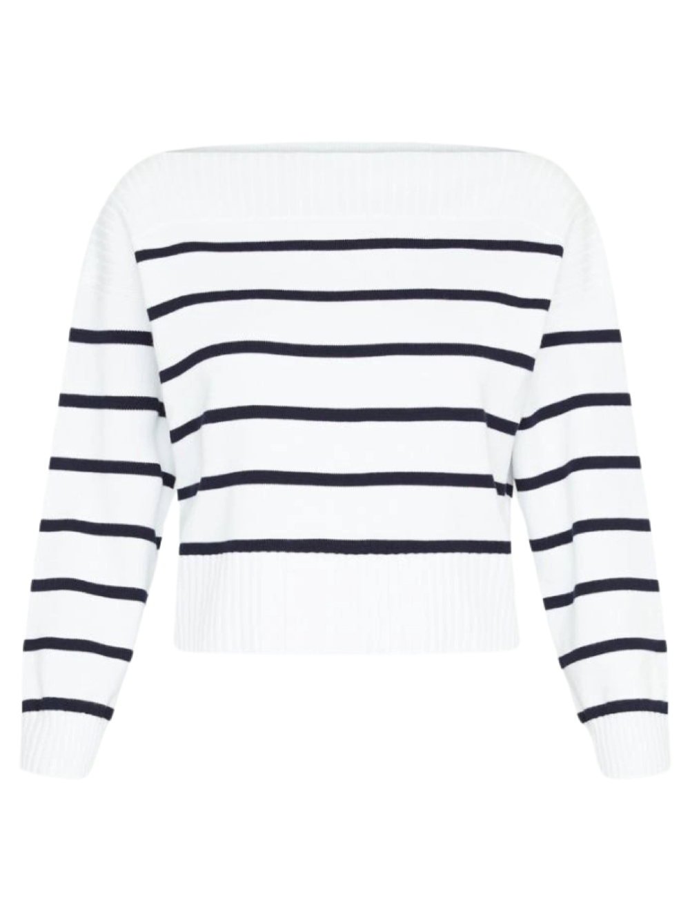 Marella Doll Stripe Sweater in Blue/White
