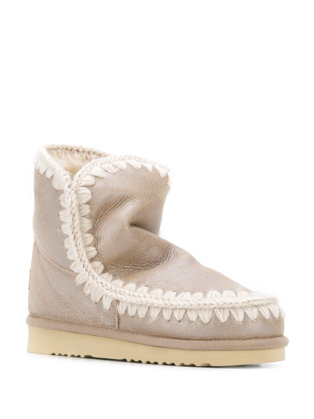 Mou Eskimo 18 Boot in Stone Metallic