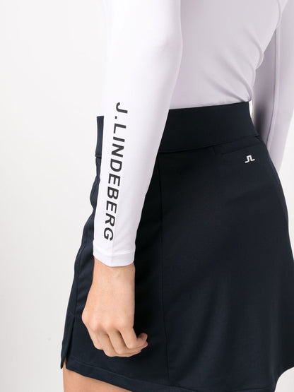 J. Lindeberg Long Sleeve Performance Top in White