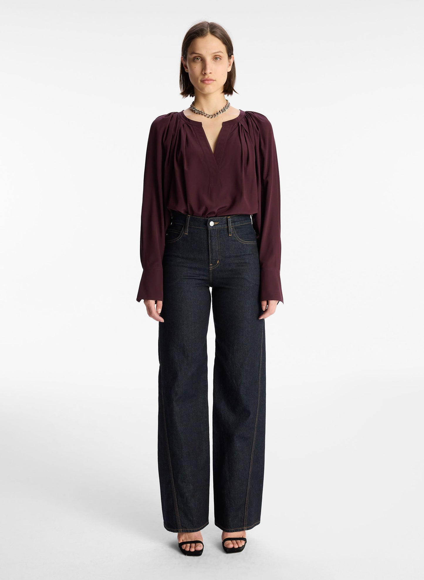 A.L.C. Nomad Silk Top
