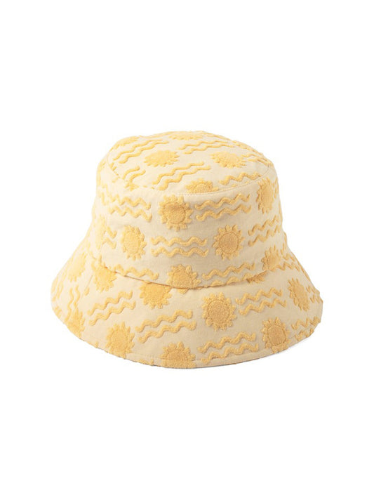 Lack of Color Wave Bucket Hat in Summer of Sun Yellow