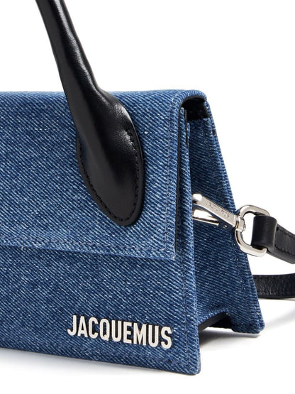 Jacquemus Le Chiquito Long Handbag in Blue 330