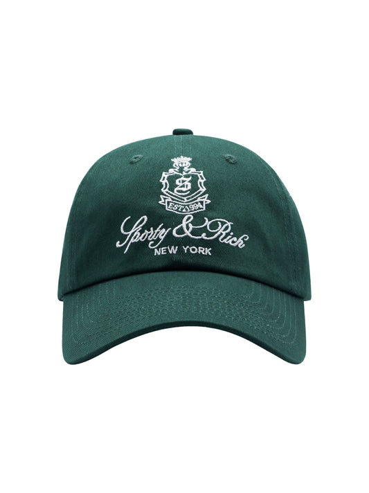 Sporty & Rich Vendome Hat in Forest