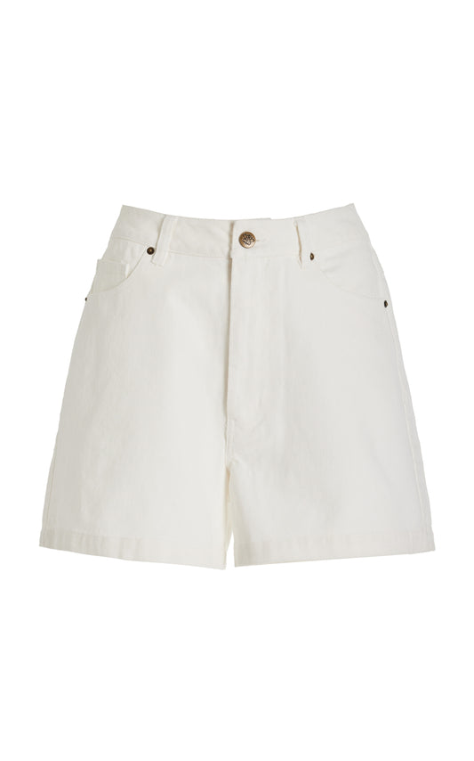 Posse Bailey Shorts in Vintage White