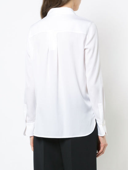 Vince Core Slim Fitted Blouse (More Colors)