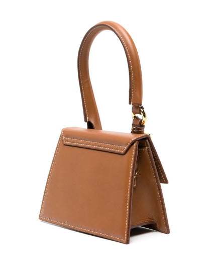 Jacquemus Le Chiquito Moyen Boucle Handbag in Light Brown