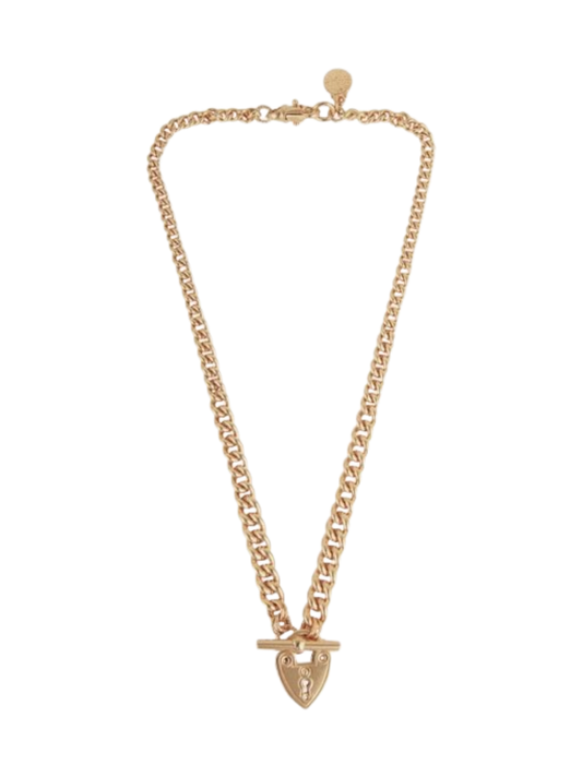 Gas Bijoux Locked Necklace in Gold