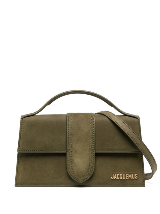 Jacquemus Le Grand Bambino Handbag in Dark Khaki